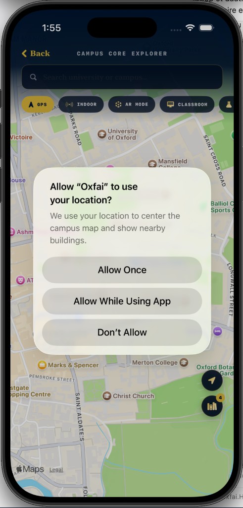 Campus Core Explorer